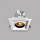 square adjustable recessed led downlight